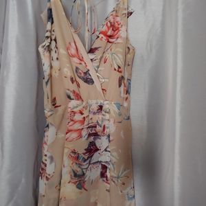 Lulus floral maxi dress